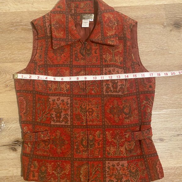 The Territory Ahead Red Zip up Vest - Size 4 - Picture 5 of 12